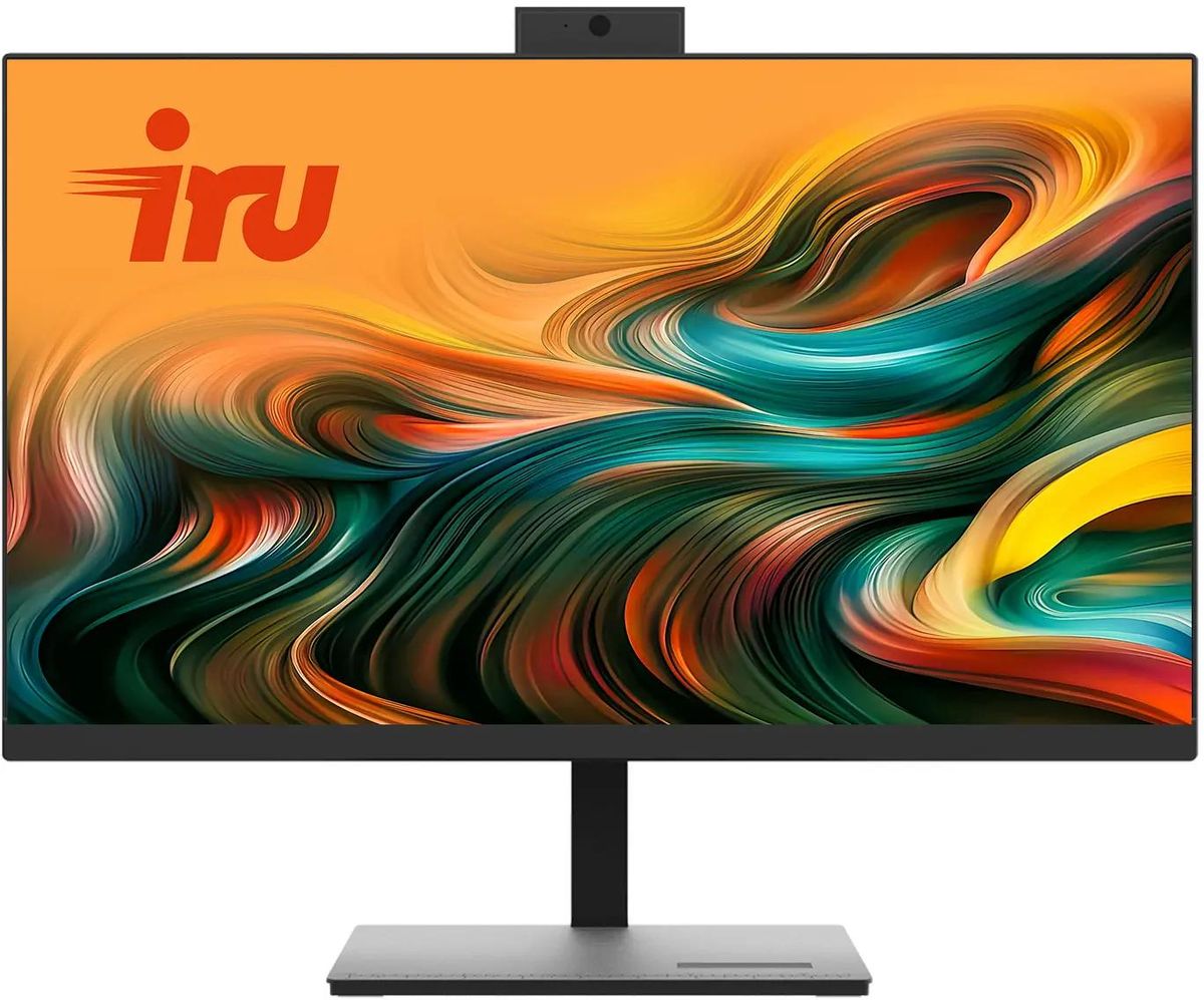 23.8" Моноблок iRU Tactio 23IH6PA Full HD, Intel Core i3 12100, 16ГБ DDR4, 256ГБ SSD,  FreeDOS черный [2105207]